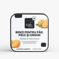 BENZI PENTRU PĂR, PIELE ȘI UNGHII - supliment alimentar cu aromă de portocală, cutie de 30 benzi orale.