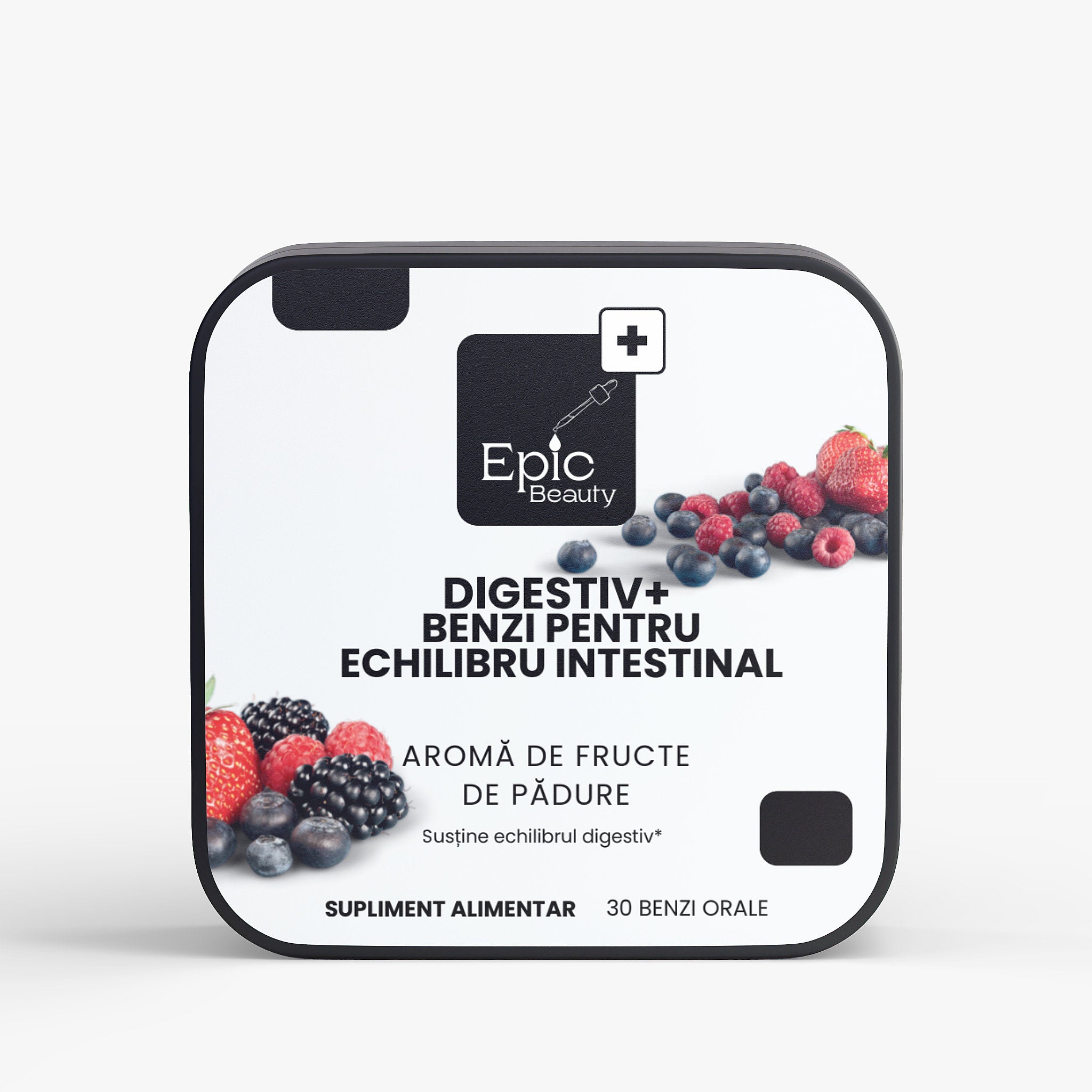 Digestiv+ Echilibru Intestinal - Stripuri cu Probiotice și Enzime