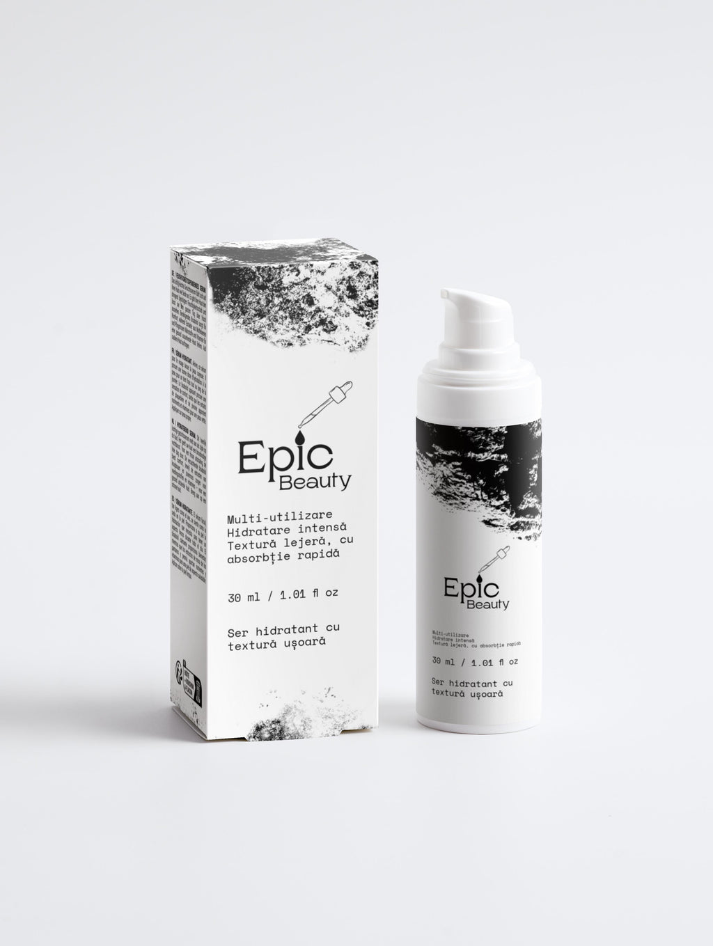 Ser hidratant lejer cu acid hialuronic & extracte botanice