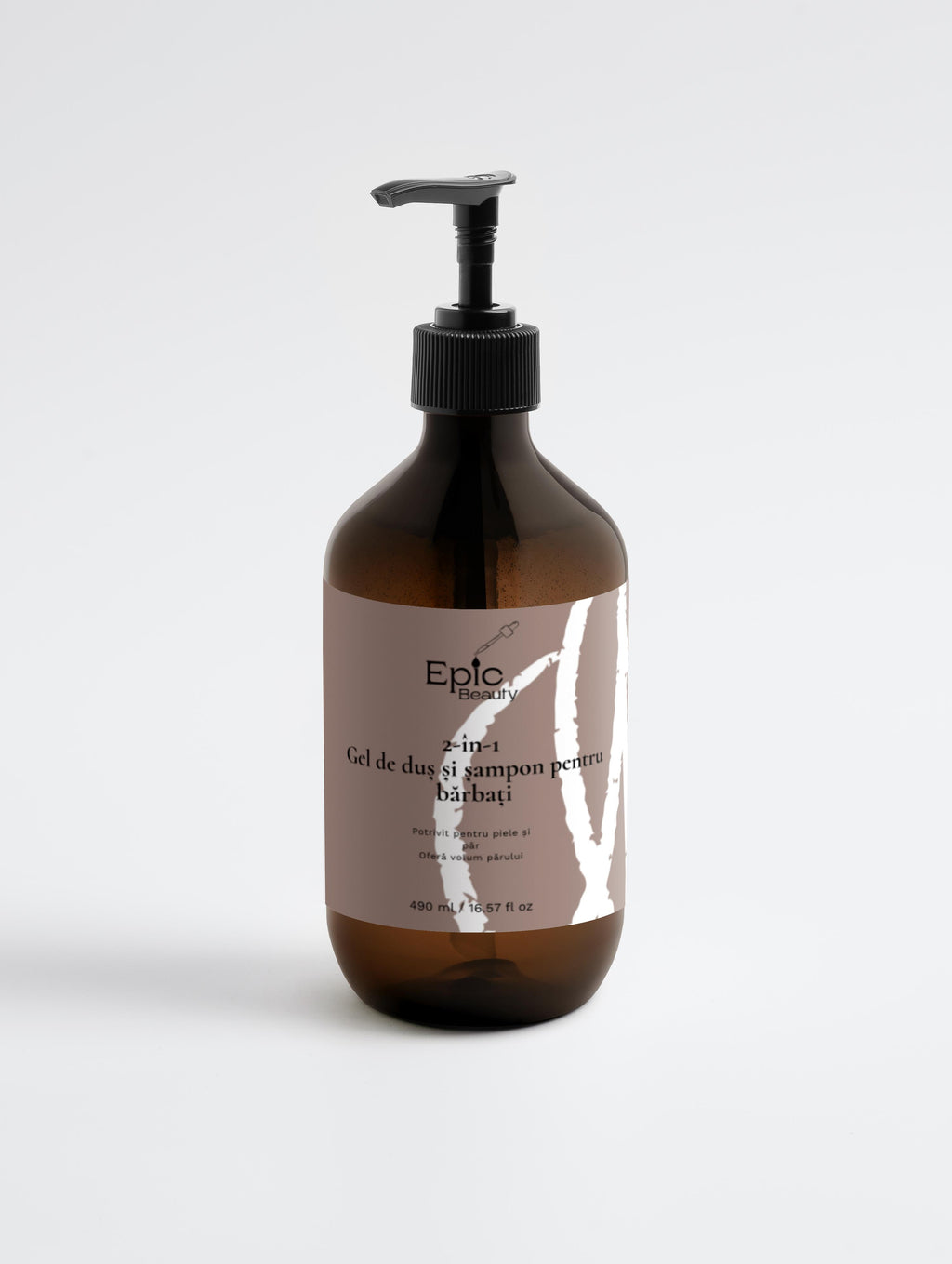 Sampon si gel de dus 2-in-1 pentru barbati