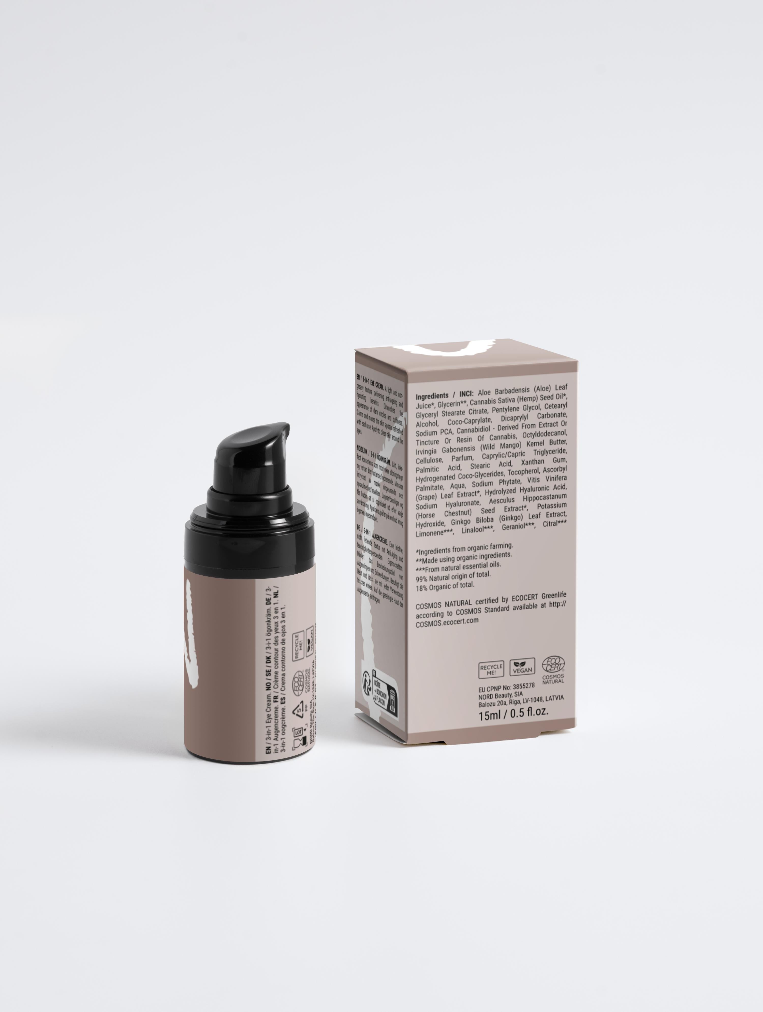 Cremă de ochi 3-în-1 pentru bărbați