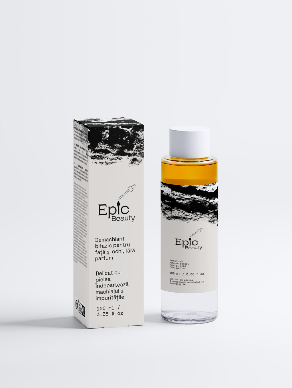 Demachiant bifazic delicat pentru toate tipurile de ten - Epic Beauty