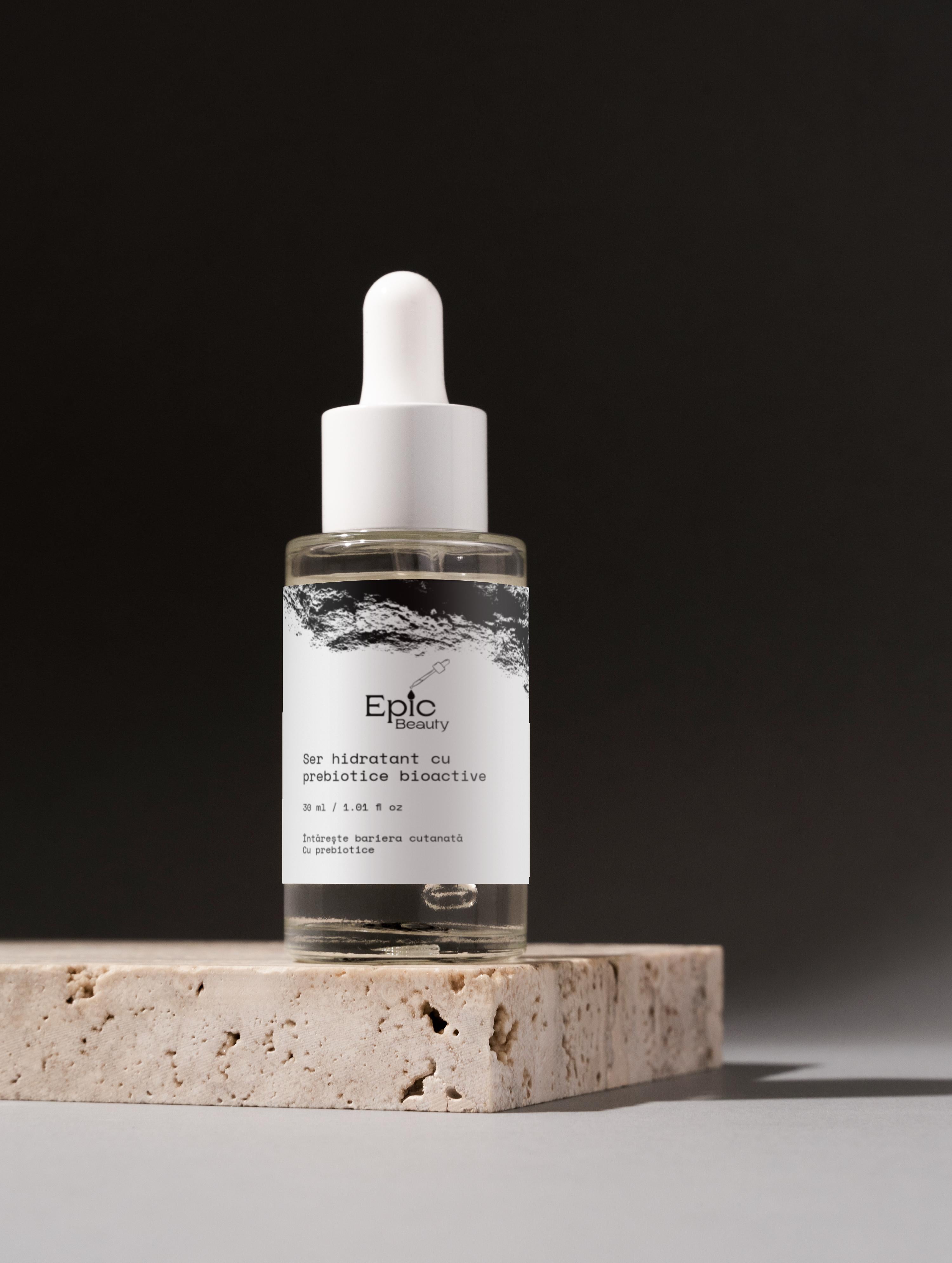 Ser jelly bioactiv cu prebiotice pentru echilibrul pielii