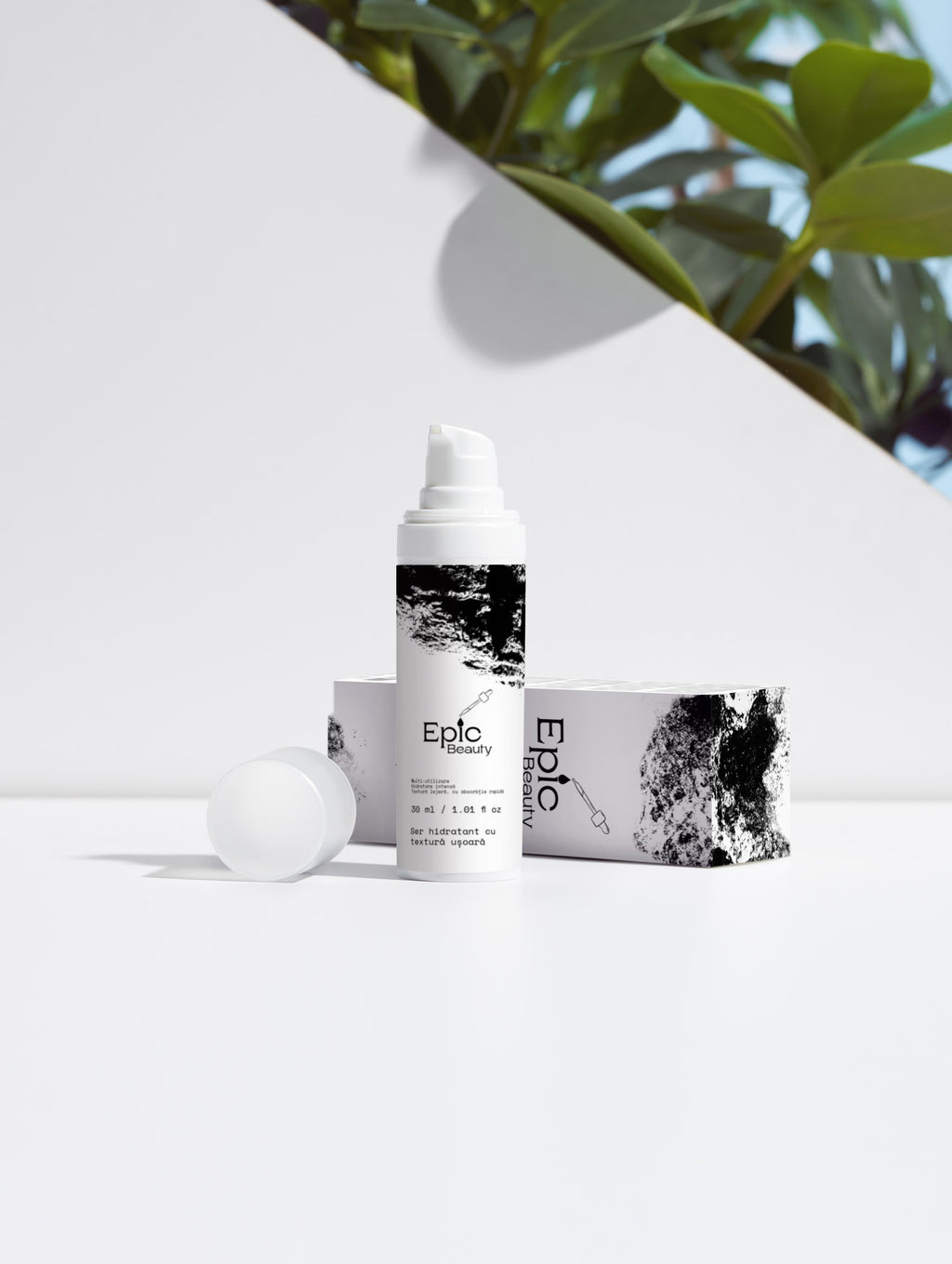 Ser hidratant lejer cu acid hialuronic & extracte botanice