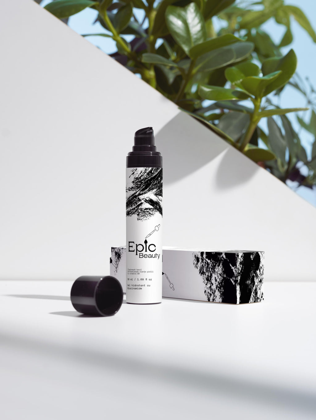 Gel facial hidratant cu 5% niacinamide