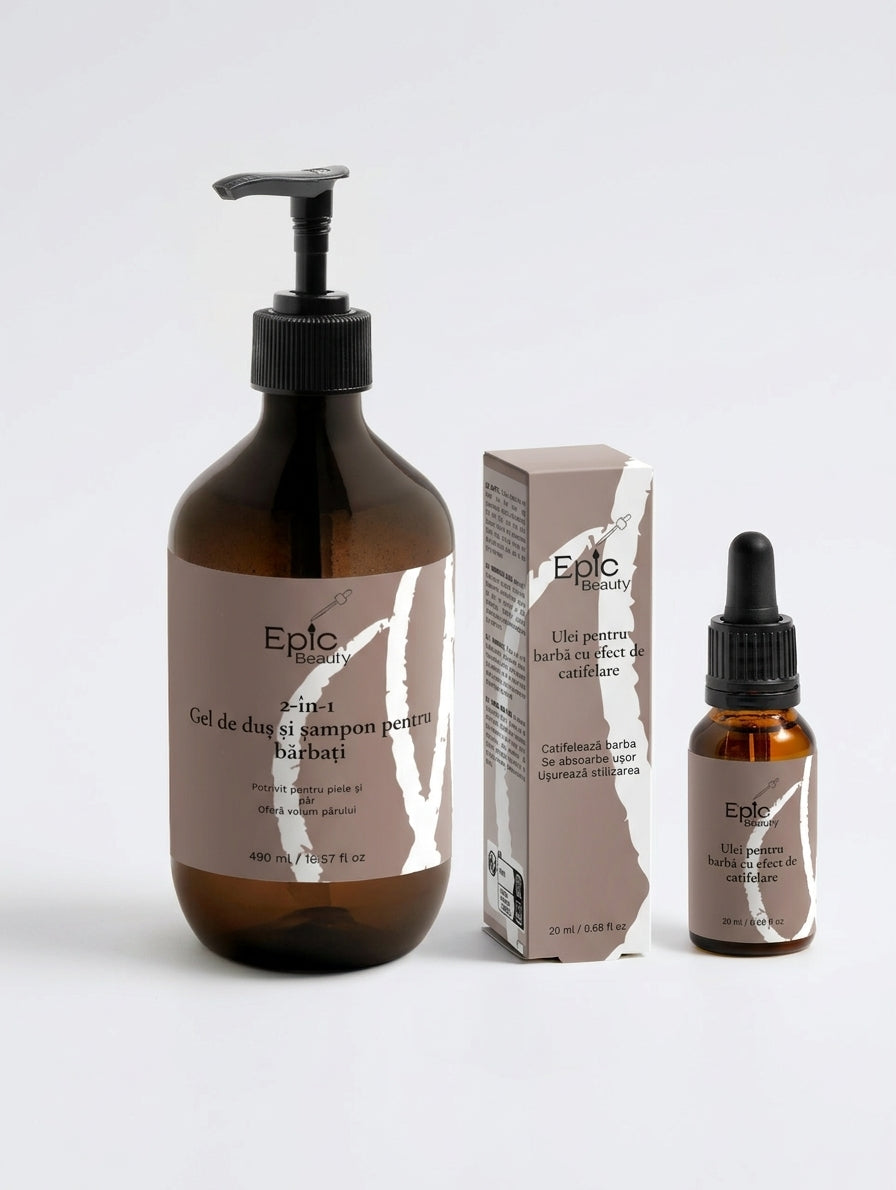 EPIC MEN Shower and Beard Set