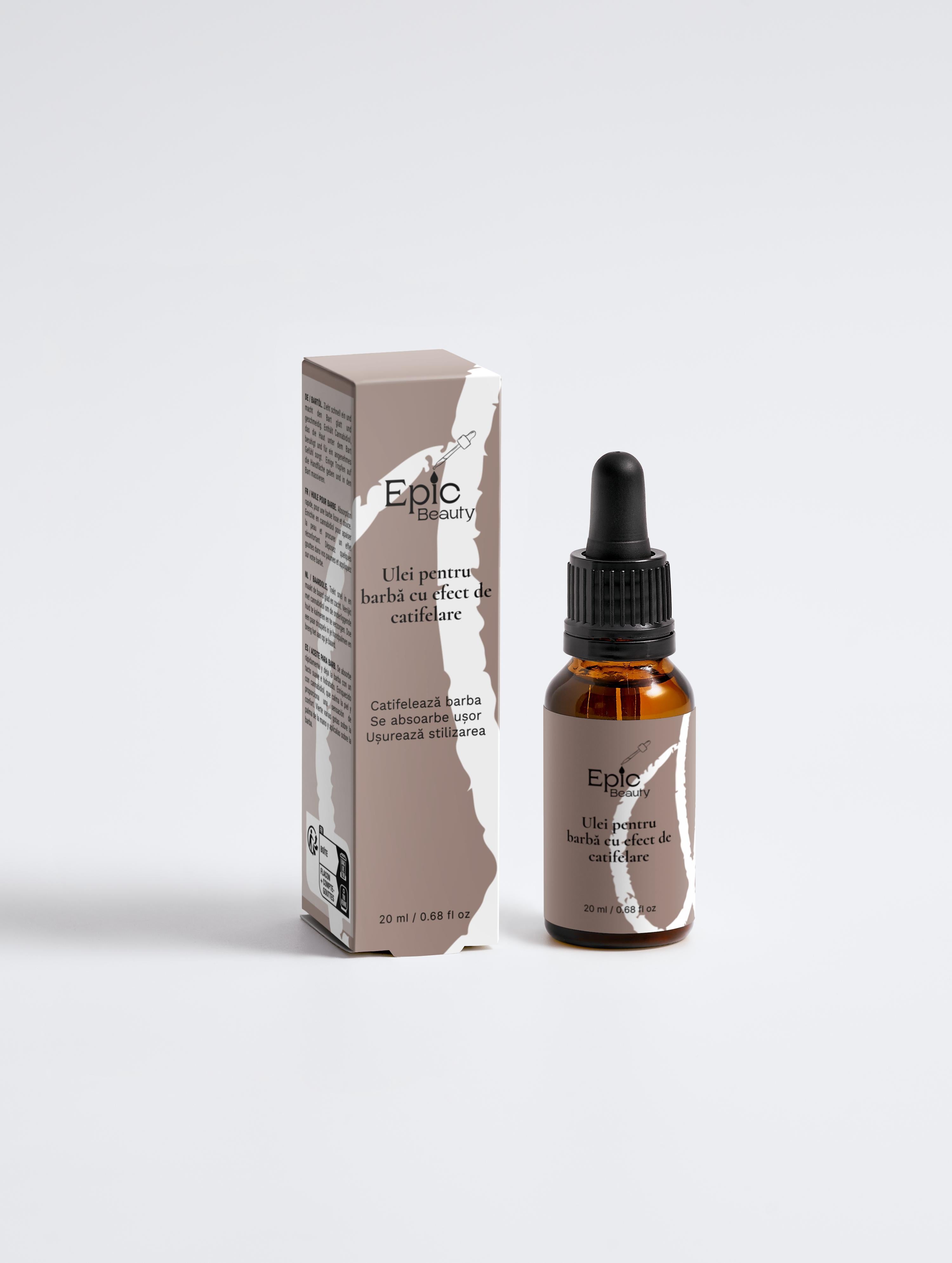 Ulei pentru Barba cu Cannabidiol