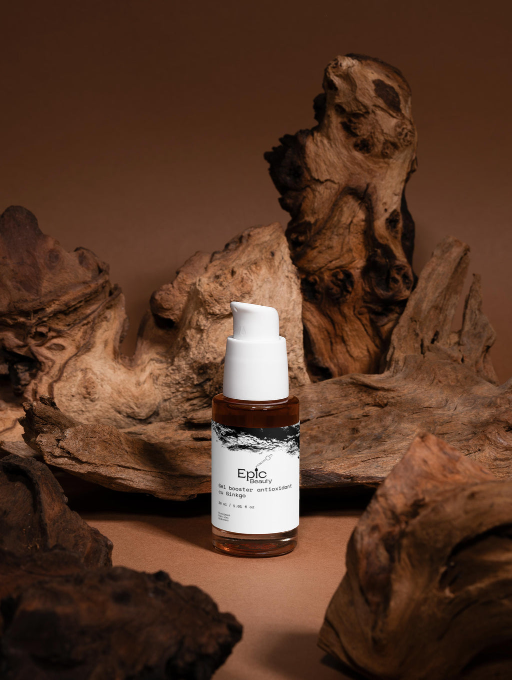 Gel booster antioxidant cu extract de Ginkgo biloba