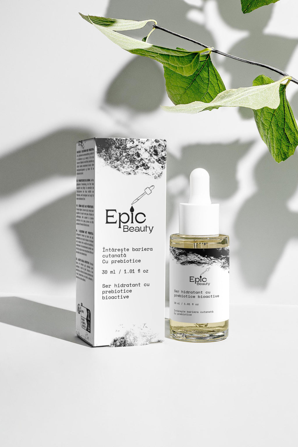 Ser jelly bioactiv cu prebiotice pentru echilibrul pielii