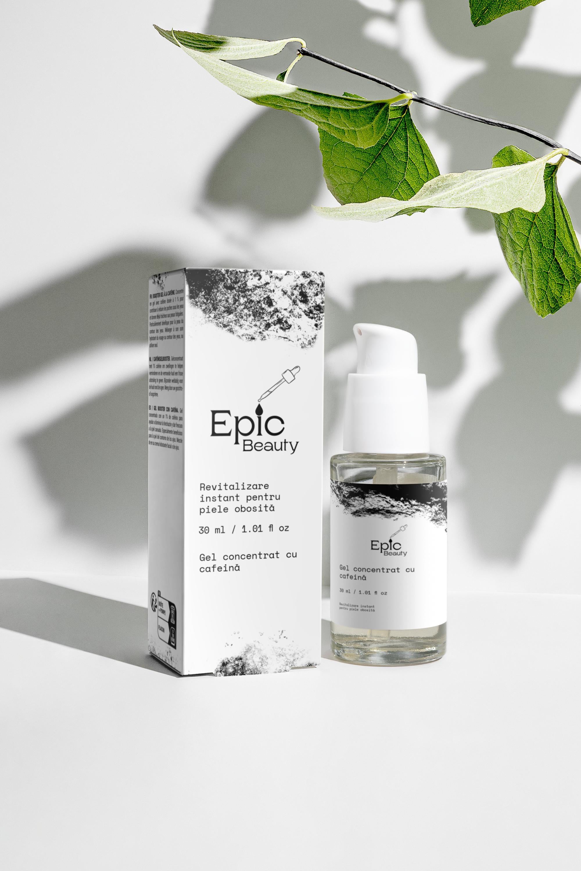 Caffeine Gel Booster 1% – Gel revitalizant pentru fata si conturul ochilor