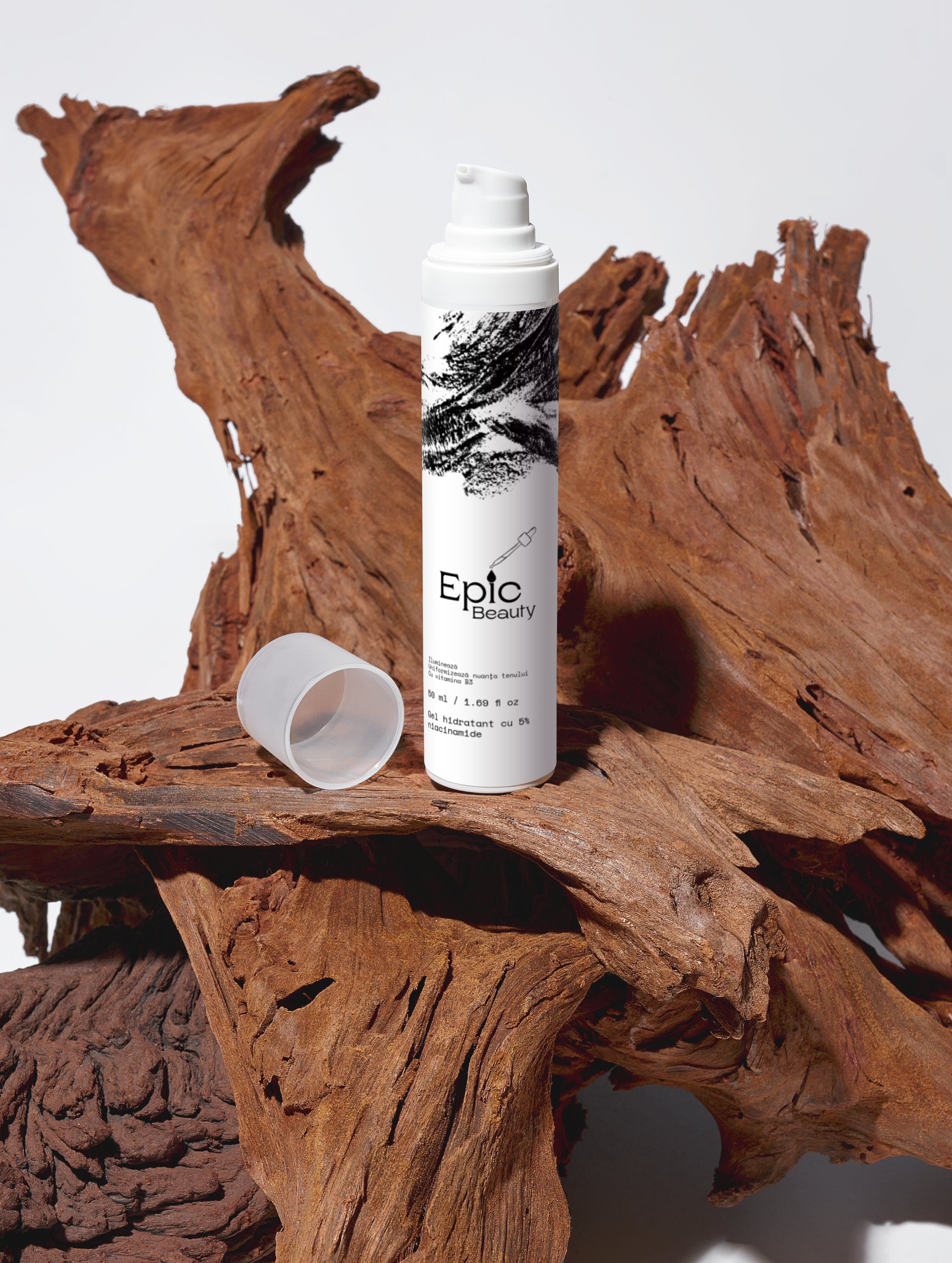 Gel hidratant cu 5% niacinamide